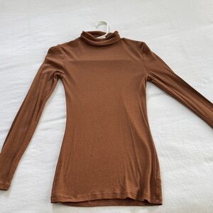 a new day Women's Long Sleeve Brown Top